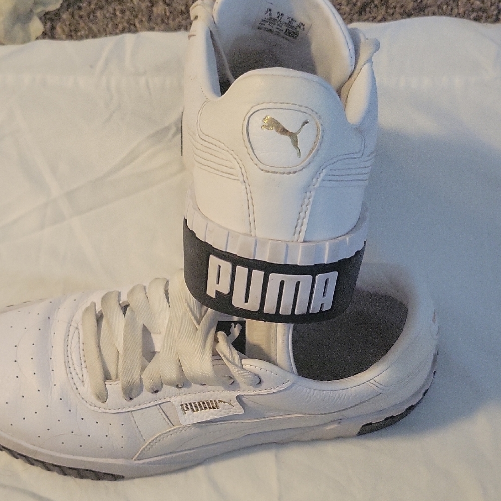 Puma Kids White Sneakers